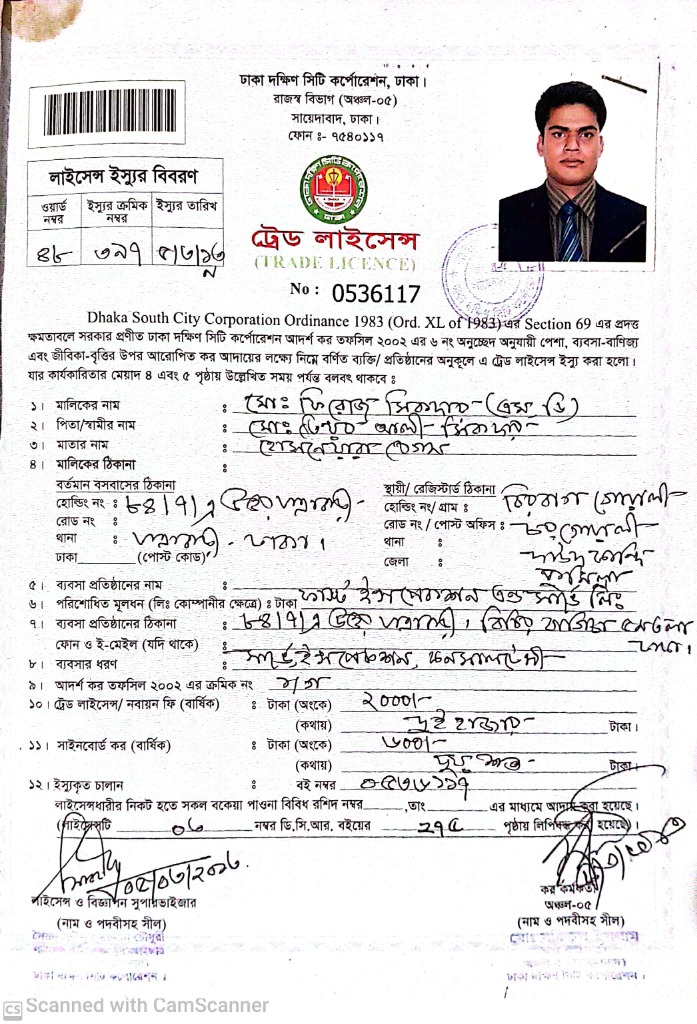 Trade Licence